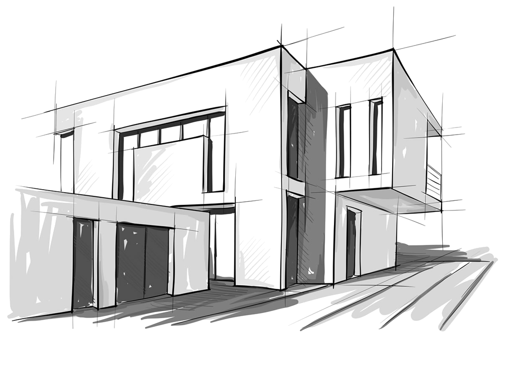 Minimal design building